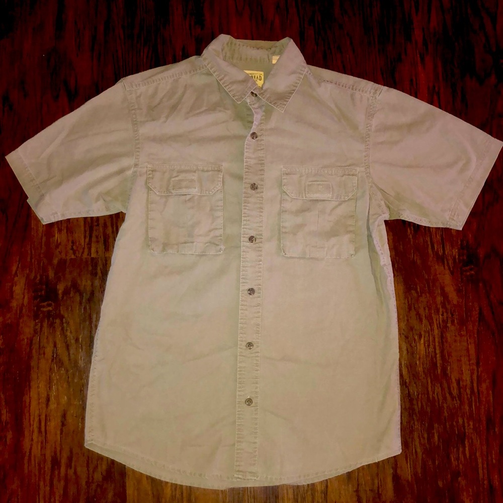 Vintage Red Head Brand Co. Mens Short Sleeve